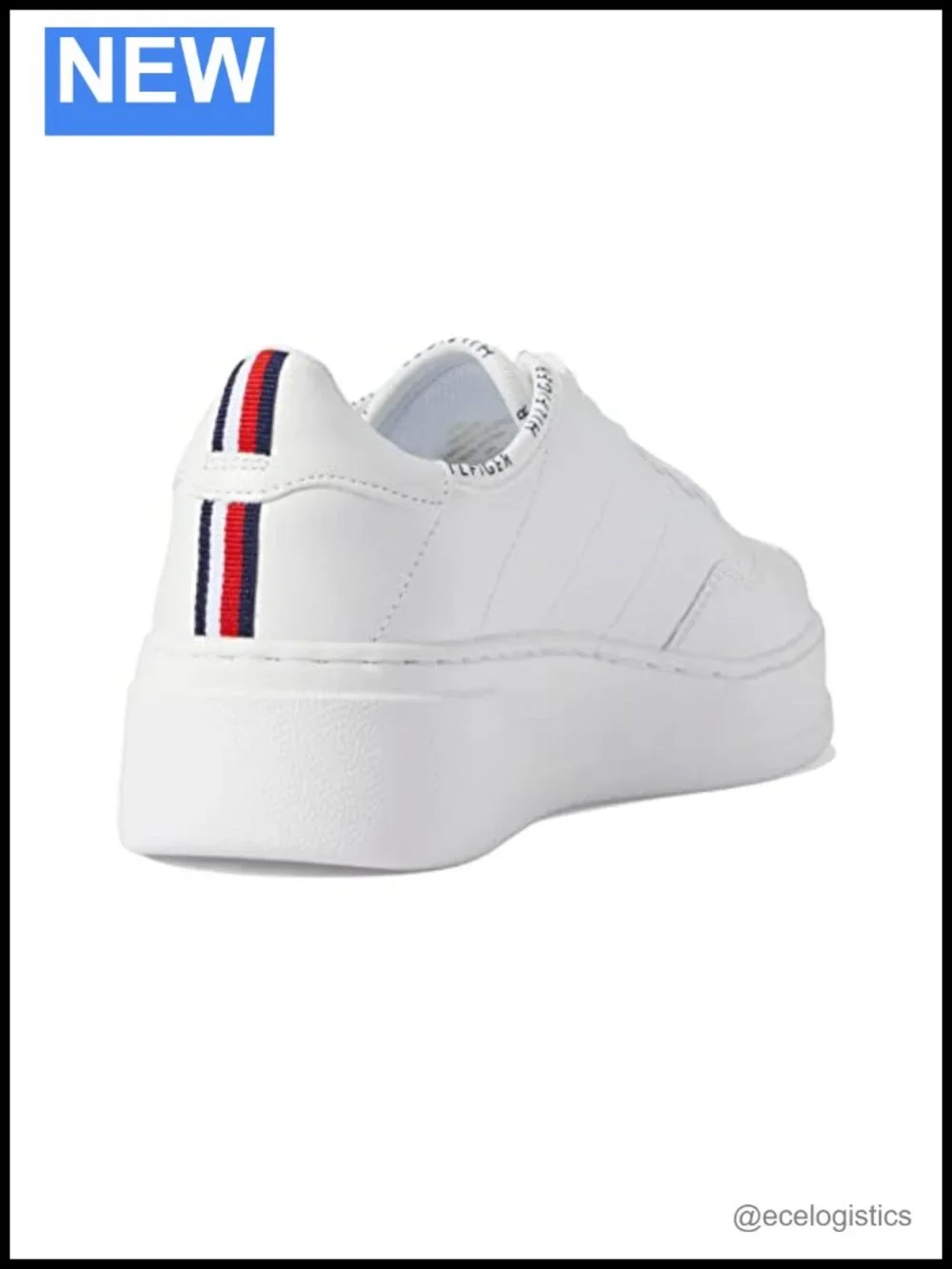 Synthetic Leather Sneakers - Lightweight Foam Midsole